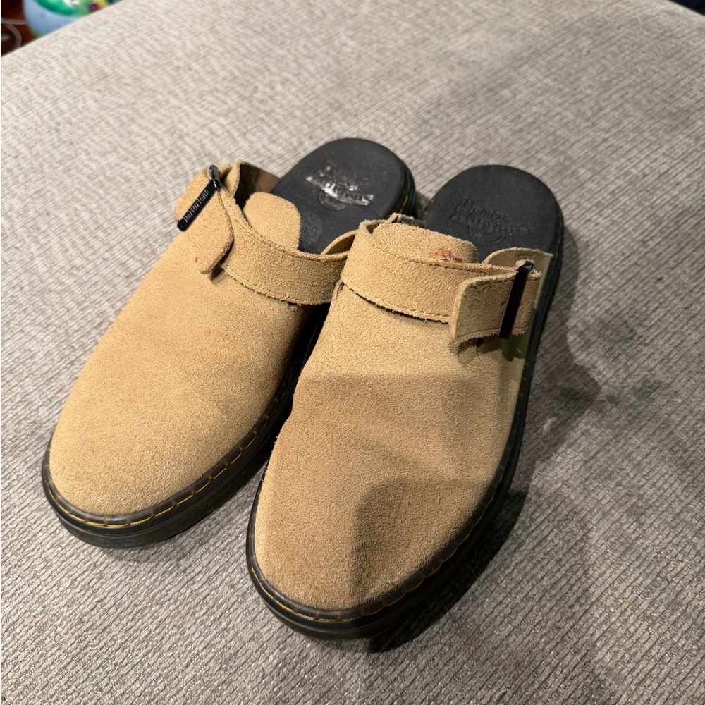 Dr. Martens Tan Suede womens Loafers